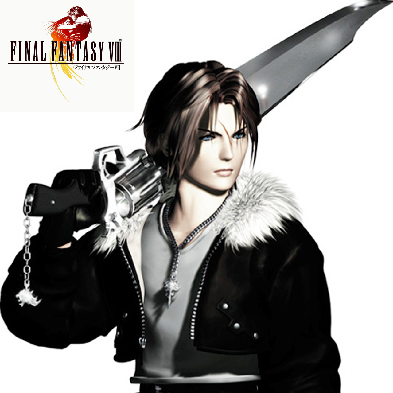 squall leonhart statue